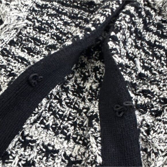 INC International Concepts Fringed Peplum Knit Women’s Blazer Size Large - Picture 4 of 6